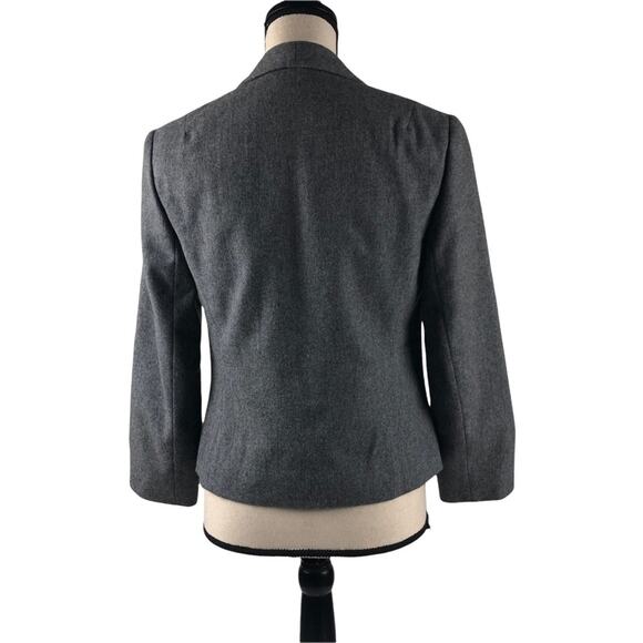 Pendleton vintage gray  Virgin Wool Blazer Small - Picture 3 of 8